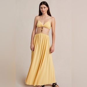 Bec & Bridge Soleil Maxi Dress in Straw